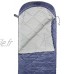 CampFeuer Sac de Couchage XXL | 220 x 75 cm | Adulte | Sac de Couchage pour Le Camping et Les activités de Plein air