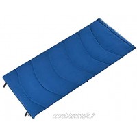 FXJ Sac Couchage Widen Adultes Sacs de Couchage intérieur étanche extérieur Camping Randonnée Portable léger Thicken Sac de Couchage rectangulaire Ultra-léger Color : Navy Blue Taille : 1.7kg