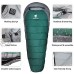 GEERTOP Sac de couchage de camping portable chauffant électrique ultra léger et compact 4 saisons – équipement de survie pour randonnée en plein air