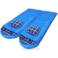 Jie Du Sac de couchage rectangulaire pour adulte et sac de couchage rectangulaire pour sac de couchage chaud et frais