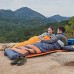 showyow Sac de Couchage Adulte Sac de Couchage rectangulaire enveloppe légère Portable étanche Sac de Compression pour Voyager Camping randonnée