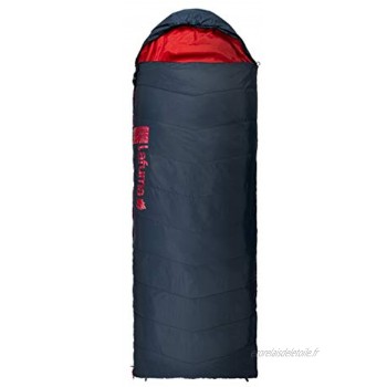 Lafuma Active 10° XL Sac de Couchage Adulte avec Sac de Compression Synthétique Déperlant Équipement Camping et Trekking Température de confort 12°C