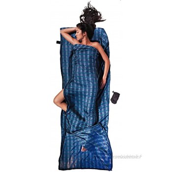 Cocoon Drap sac de couchage soie bleu 2016 sac couchage homme