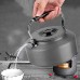 DeWin 1.6L Pot de café en Plein air Bouilloire de thé d'eau de Camping Portable de Grande capacité randonnée Pique-Nique Bouilloire