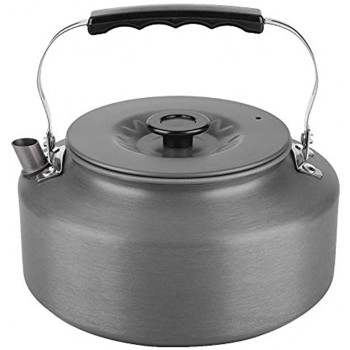 DeWin 1.6L Pot de café en Plein air Bouilloire de thé d'eau de Camping Portable de Grande capacité randonnée Pique-Nique Bouilloire