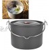 MOH Pot de Camping Pot Suspendu Pot de Camping Pot Simple pour Le Camping en Plein air Randonnée Cuisine