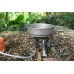 Boundless Voyage Camping Ustensiles de Cuisine Kit Pot en Titane avec poignée Pliante Kit de désordre de Cuisine en Plein air Pots Pans Poêle à Frire Kit de désordre
