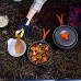 JiangKui Ustensiles de Cuisine en Plein Air Ustensiles de Cuisine Camping Ustensiles de Cuisine 1-2 Équipement de Cuisine en Plein Air Portable Envoi Gratuit D'Une Éponge