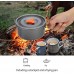SH-RuiDu Ustensile de cuisine 8 en 1 portable pour voyage camping randonnée cuisine pique-nique