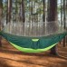 Deux Personnes Camping hamac moustiquaire en Nylon Double lit Suspendu pour Camping Voyage avec 2 m Corde et Boucle en métal01