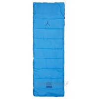 Grand Canyon Topaz Coussin de lit de camping – Coussin doux et bien isolant avec rembourrage en polyester sac pour coussin utilisable des deux côtés bleu ou gris