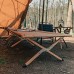SHIJIANX Lit de Camp Pliable,Lit de Camp Portable avec Couvre-Pied Antidérapant,Support en Bois de Hêtre,Peut Supporter 150 Kg,pour Camping et Jardin,Kaki