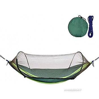 Sunydog Camping en Plein air hamac avec Filet moustiquaire Moustique Suspendu balançoire Dormir Tente Arbre de lit
