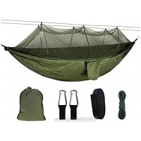 ZHMYENGMING Hamac Hamac de Camping extérieur Portable 2 Personne avec moustiquaire Parachute de Parachute de moustiquaire chassage de lit de Chasse pour la randonnée de Voyage