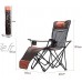 Adesign Chaise de Camping Pliante de Loisir en Plein air siège Pliable Portable léger extérieur Festival Plage Sac de Transport
