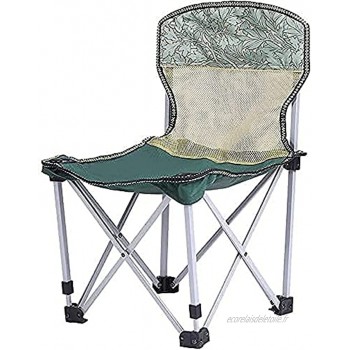 Chaise de Camping Chaises Pliantes d'extérieur Camping Portable Chaise Pliante d'extérieur Compact ultraléger Respirant Petit Tabouret pour Camping Pêche Plage Chaise Pliante