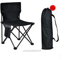 Chaise de Camping de Pique-Nique de randonnée en Plein air Chaise de Sac à Dos Pliant Portable léger Petite Chaise de Camping à Sac à Dos Pliable Compact