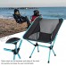 Chaise de Camping en Plein air Chaise Pliable Portable Longue durée de Vie Design Professionnel pour l'extérieur pour Le Camping pour Les Amis