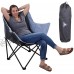 Chaise de Camping Jace Arona XXL 10T Chaise Pliante jusqu'à 130 kg avec Porte-gobelet et Poche latérale