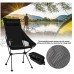 Chaise de camping pliante chaise de camping au sommet à l'arrière-plan hauteur portable chaise de pêche à randonnée portable comporte une capacité de poids de 150 kg pour la pêche le camping l'