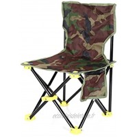 Chaise de camping pliante légère et portable avec poches latérales confortable et durable pour barbecue plage pêche camping