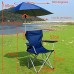 Chaise de Camping Pliante Tabouret Sketch extérieur Portable for pêche Camping Plage avec Un Parasol et Une Tasse Chaise Holder Color : Green