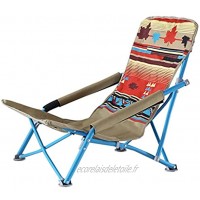 Chaise de camping portable Meilleure chaise pliant Chaise pliante en plein air chaise de plage portable avec dossier chaise de pêche de camping balcon Home Appliner capacité de roulement solide Ch