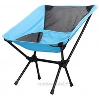 DAUERHAFT Chaise Pliante Simple de Chaise de pêche Portable pour Le Camping