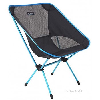 Helinox Chair One L Chaise de Camping Pliable en Aluminium léger et Stable avec Sac de Transport Noir Taille Unique