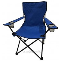 HOMECALL Chaise de camping pliable avec porte-gobelet et dossier haut