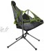 LYDQ Chaise de camping pliante de luxe inclinable et confortable Gris foncé