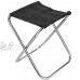 Vikye Chaise Pliante Portable Chaise de Camping Pliante en Alliage d'aluminium 22,5 * 24,5 * 28 cm pour Camping pêche randonnée Voyage Chaise de pêche
