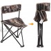 WGFGXQ Chaise de Camping Pliante Chaise de Camping en Plein air Petite Chaise de Dossier Portable Chaise pour Adulte rembourrée Croquis Chaise de Camping de Plage de pêche avec Dossier pour la pêch