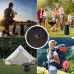 Lot de 2 tabourets de camping pliants 2021 Modernisés Hauteur réglable Légers Pour le camping les pique-niques les barbecues la pêche la randonnée et les voyages