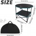 HANGOU Camping Table Portable Table de pique-nique pliante légère avec sac de transport parfait pour l'extérieur pique-nique plage randonnée