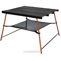 Jorzer Table De Camping Portable Table De Camp Pliante en Aluminium Ultra Compacte pour La Plage De Randonnée De Pêche en Plein Air