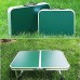 MARMODAY Petite table de camping pliante verte robuste et stable