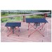 MQH Table de Pique-Nique Table Pliable Portable Camping Meubles d'extérieur Tables de lit d'ordinateur Pique-Nique Alliage d'aluminium Alliage Ultra léger Table de Camping Color : Dark Khaki