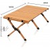 Tables de Camping en Plein air de Pliage Stand Portable de Rouleau d'oeufs Camping Barbecue Pique-Nique de Pique-Nique de Bois Auto-Conduite Color : A Size : 120 * 60 * 44CM