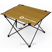 TRIWONDER Table de Camping Pliante en Alliage d'Aluminium Légère Table Pliable Compacte Portable pour Camping Randonnée BBQ Pique-Nique Pêche