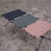 Zuoye Petite table de camping pliable en alliage d'aluminium léger pour l'extérieur