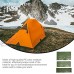 Abaodam Sac de couchage de survie Couverture d'urgence réutilisable Équipement de survie pour le camping et la randonnée