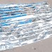 Dosige Couverture de secours couverture d'isolation papier d'aluminium double face couverture d'isolation couverture réfléchissante couverture d'urgence