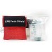 CPR Masque Porte-clés Kit d'urgence Porter Secours Boucliers de Visage avec barrière de Respiration à Sens Unique pour Les Premiers Secours ou la Formation AED 100