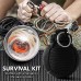 Trousse d'urgence trousse de survie pour grenade de survie en camping Randonnée Chasse Complète et Offre une Large Gamme d'Utilisations