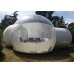CCAN Chambre de Tente Gonflable à Bulles Double Tunnel extérieur Luxueux tentes à dôme d'air Transparent en Famille Camping arrière-Cour Happy Life