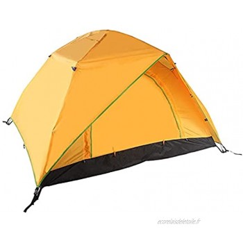 LZTET Tente De Camping en Plein Air Pop Up pour 4 Personnes Coutures Supplémentaires Scellées Tente De Dôme De Festival Pliable avec Tapis De Sol Cousu Protection UV,Orange
