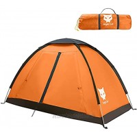 Night Cat Tente de Camping pour 1 2 Personne Homme Imperméable Tentes de Randonnée Installation Facile Poids Léger pour la Randonnée Arrière-Cour