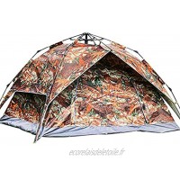 OLACPEA Camping Camouflage Tente Automatique 3-4 Personnes Tente Dôme Portable Instantanée étanche Et Protection UV Tente De Camping