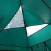 Outsunny Tente Pop up Montage instantané Tente de Camping 3-4 pers. 2 Portes + 2 fenêtres dim. 2,1L x 2,1l x 1,4H m Fibre Verre Polyester Oxford Vert Turquoise